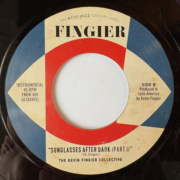 The Kevin Fingier Collective feat Gerri Granger / The Kevin Fingier Collective : Don't Wanna Cry No More / Sunglasses After Dark (Part I) (7", Single)