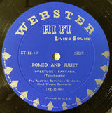 Pyotr Ilyich Tchaikovsky, Franz Liszt : Romeo And Juliet Overture / Piano Concerto No.1 (LP, Comp, Mono)