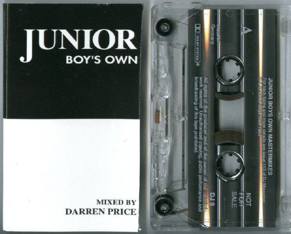 Darren Price : Junior Boy's Own Mastermix (Cass, Comp, Mixed)