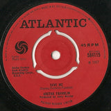 Aretha Franklin : Respect  (7", Single, 3 P)