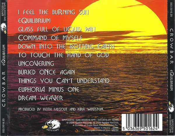 Crowbar (2) : Equilibrium (CD, Album)