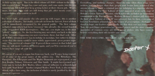 UB40 : Labour Of Love III (CD, Album, EMI)