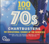 Various : 100 Hits 70s Chartbusters (5xCD, Comp + Box)