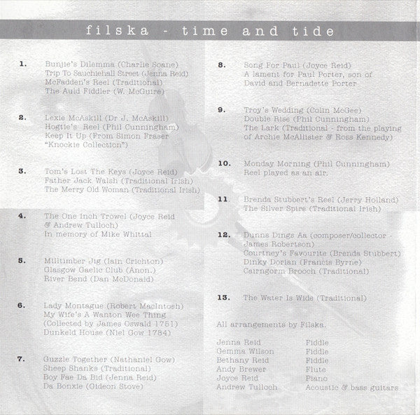 Filska : Time And Tide (CD, Album)