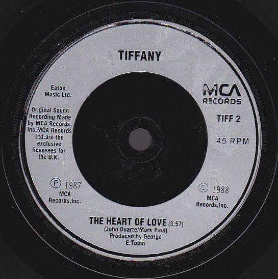 Tiffany : Could've Been (7", Single, Sil)