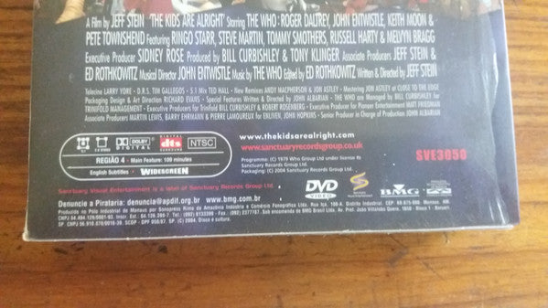 The Who : The Kids Are Alright (2xDVD-V, RE, RM, S/Edition, NTSC)