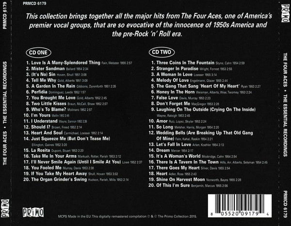 The Four Aces : The Essential Recordings (2xCD, Comp)