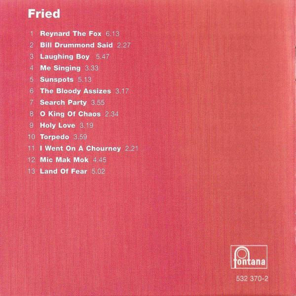 Julian Cope - Fried (CD) (Very Good Plus (VG)) - DaddyPop