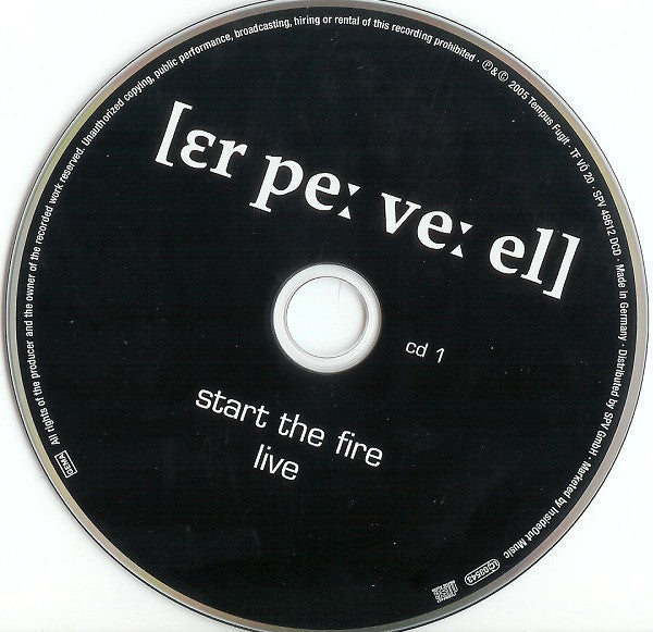 RPWL : Start The Fire (Live) (2xCD, Album)