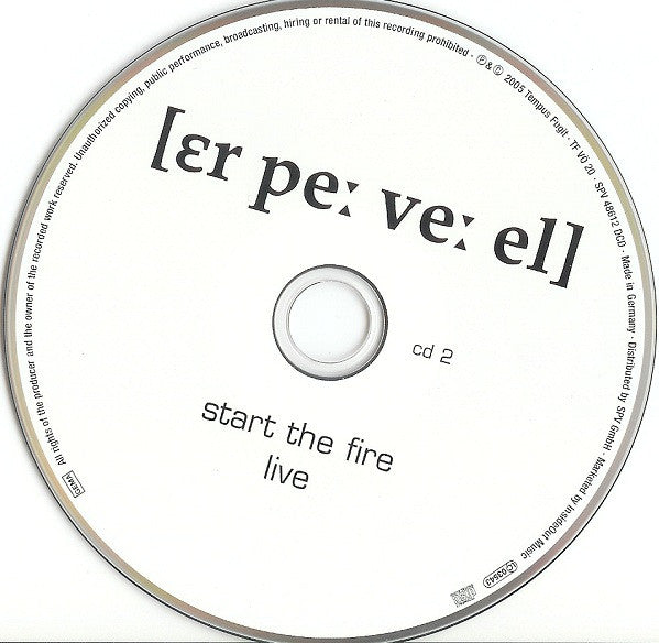 RPWL : Start The Fire (Live) (2xCD, Album)