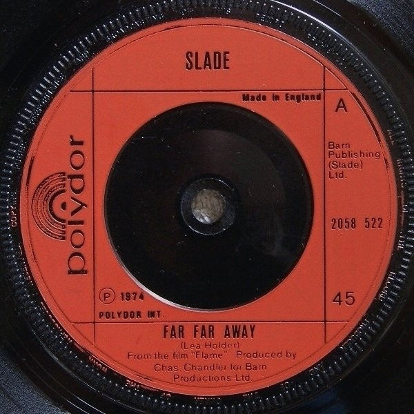 Slade : Far Far Away (7", Single)