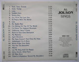 Al Jolson : Sings (CD, Album, Comp)