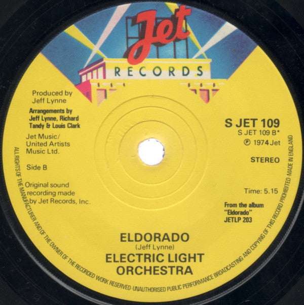 Electric Light Orchestra : Wild West Hero (7", Single, Com)