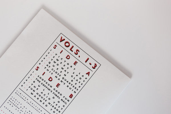 Let Man Loose : Vols. 1-3 (LP, Album, Ltd, Red)