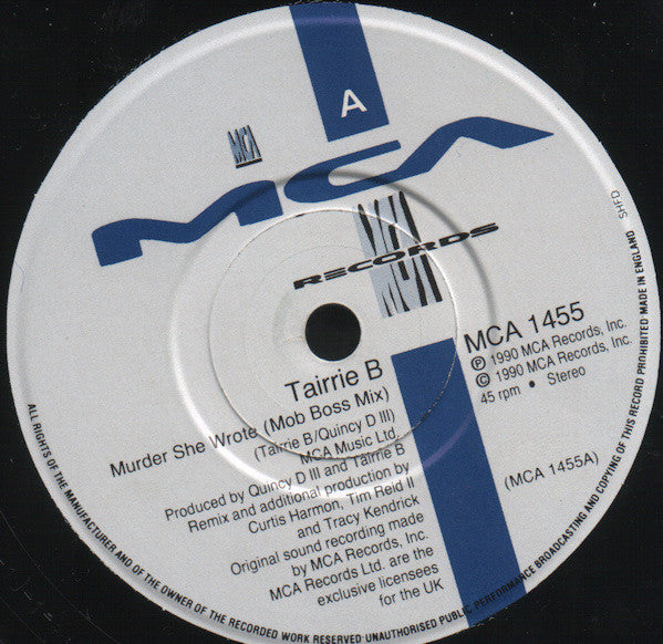 Tairrie B. : Murder She Wrote (7", Single)