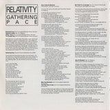 Relativity (2) : Gathering Pace (CD, Album, RP)