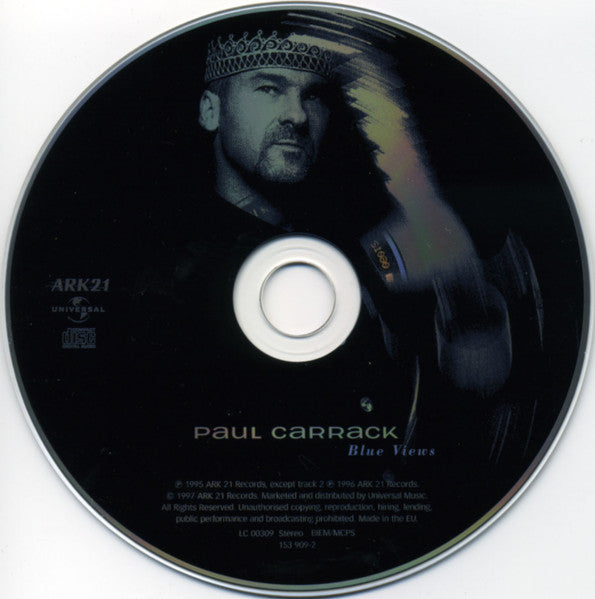 Paul Carrack - Blue Views (CD) (Very Good Plus (VG)) - DaddyPop