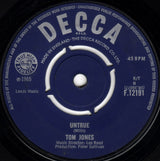 Tom Jones : With These Hands (7")