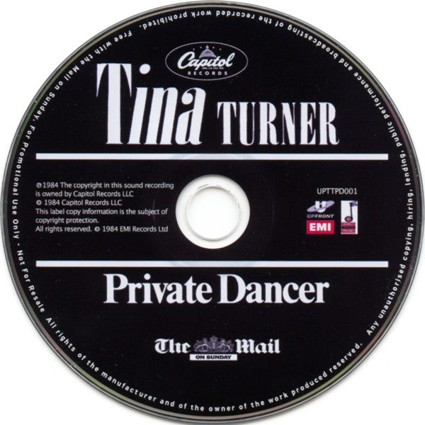 Tina Turner : Private Dancer (CD, Album, Promo, Car)