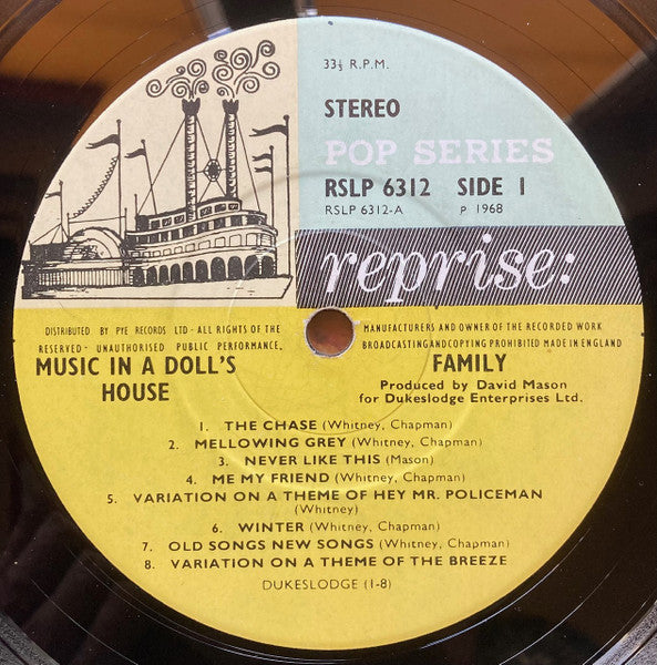 Family (6) : Music In A Doll's House (LP, Album)