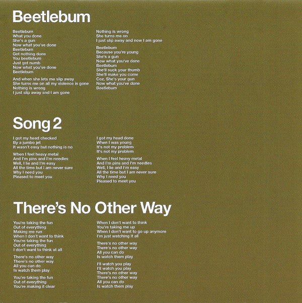 Blur : The Best Of (CD, Comp, EMI)