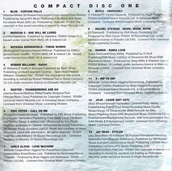 Various : Now That's What I Call Music! 59 (2xCD, Comp)