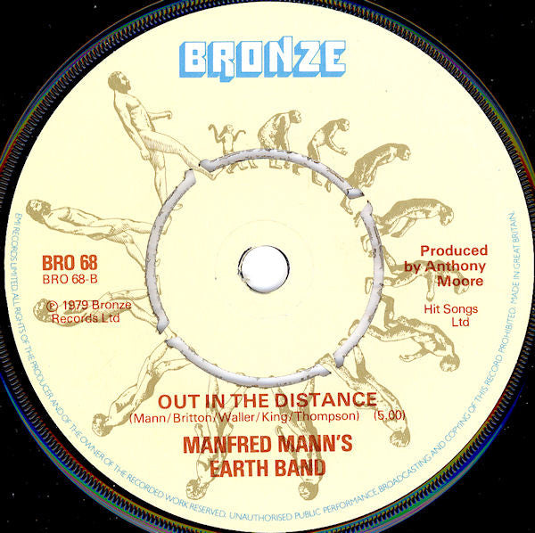 Manfred Mann's Earth Band : You Angel You (7", Single)