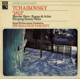 Pyotr Ilyich Tchaikovsky / Royal Philharmonic Orchestra, Sir Malcolm Sargent : '1812' - Marche Slave - Romeo & Juliet - Sleeping Beauty Waltz (LP, Album, RE)