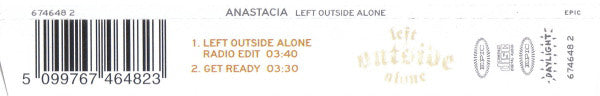 Anastacia - Left Outside Alone (CD) (Very Good (VG)) - DaddyPop