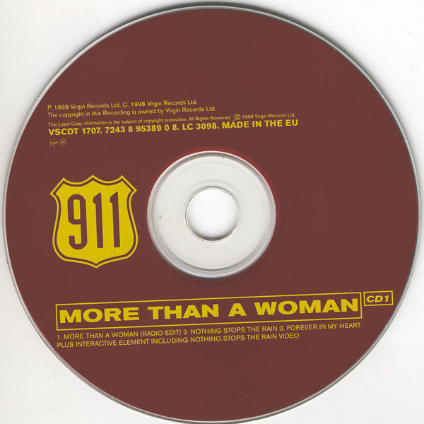 911 - More Than A Woman (CD) (Very Good Plus (VG)) - DaddyPop