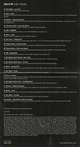 John Tejada : Fabric 44 (CD, Mixed)