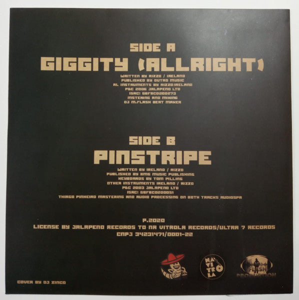 Skeewiff : Giggity (Allright) / Pinstripe (7", Single, Ltd)