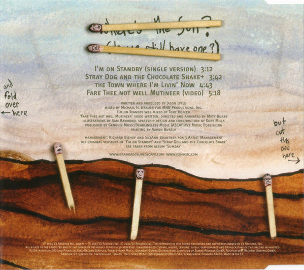 Grandaddy : I'm On Standby / Stray Dog And The Chocolate Shake (CD, Maxi, Enh)