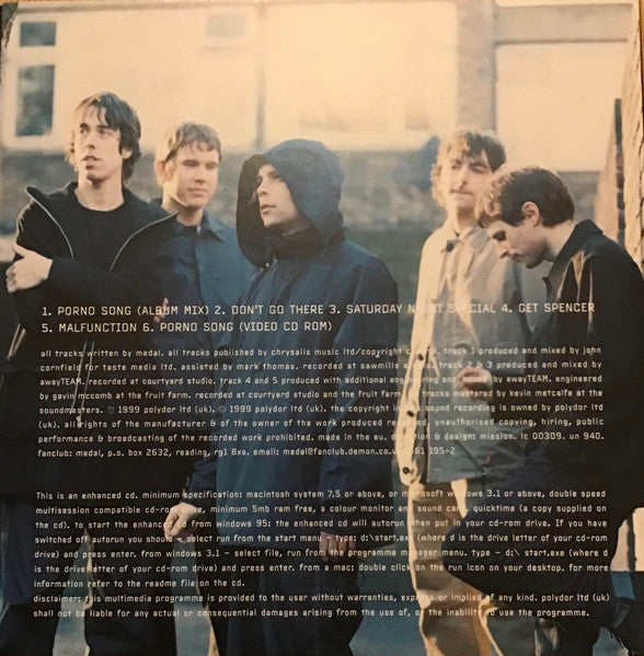 Medal : Porno EP (CD, EP)