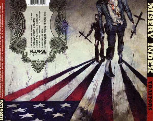 Misery Index : Traitors (CD, Album)