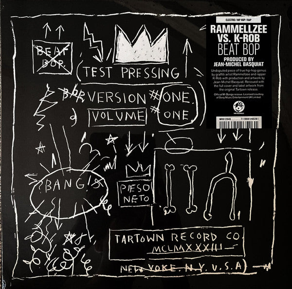 Rammellzee Vs. K-Rob : Beat Bop (12", Single, RE)