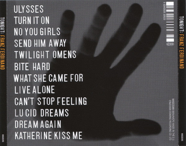 Franz Ferdinand : Tonight: Franz Ferdinand (CD, Album)