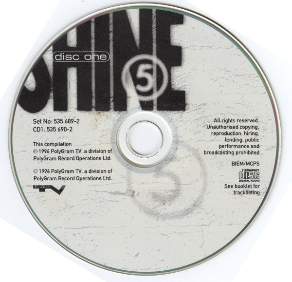 Various : Shine 5 (2xCD, Comp)