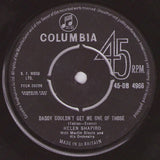 Helen Shapiro : Queen For Tonight (7", Single)