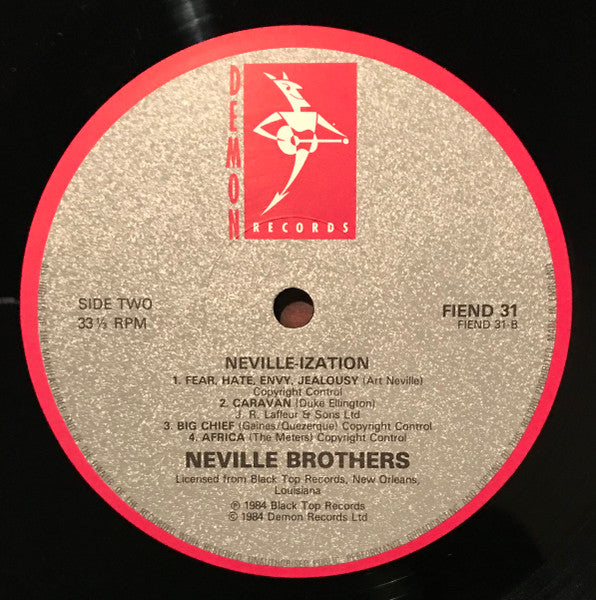 The Neville Brothers : Neville-ization (LP, Album)