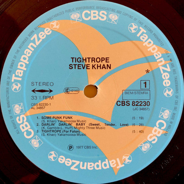 Steve Khan : Tightrope (LP, Album)
