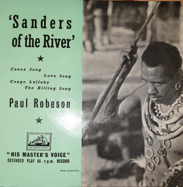 Paul Robeson : Sanders Of The River (7", EP)