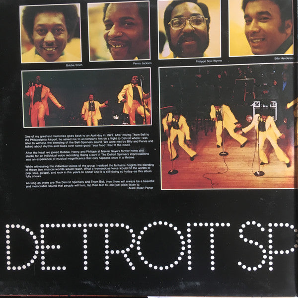 Spinners : Detroit Spinners Live! (2xLP, Album)