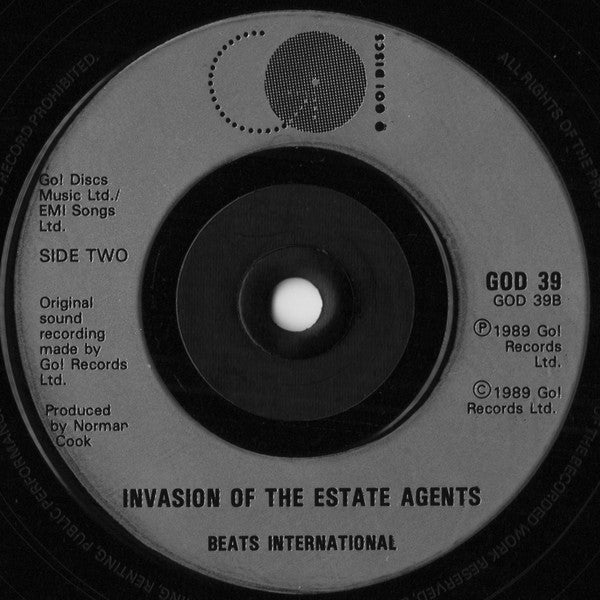 Beats International : Dub Be Good To Me (7", Single, Sil)