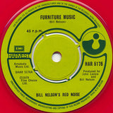 Red Noise (2) : Furniture Music (7", Single, Red)