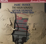 Gabriel Fauré, César Franck - Arthur Grumiaux, Paul Crossley (2), György Sebök : The Violin Sonatas (CD, Comp, RE, RM)