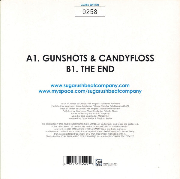 SugaRush Beat Company : SugaRush Beat Company (7", Ltd, Num)