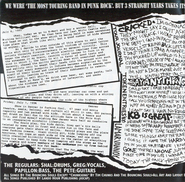 The Bouncing Souls : The Bouncing Souls (CD, Album)