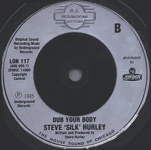 Steve "Silk" Hurley : Jack Your Body (7", Single, Inj)