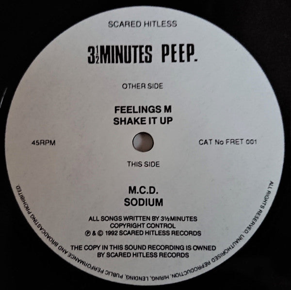 3½ Minutes : Peep. (12")